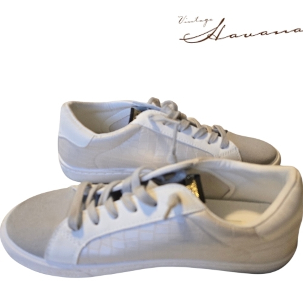 VINTAGE HAVANA Platform Court Sneakers Womens Size 8 - Picture 4 of 9